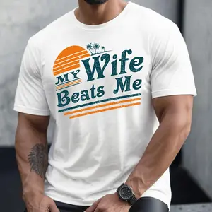 My Wife Beats Me Shirt, Vintage Husband And Wife Shirts, Husband Shirt For Men, Funny Husband Shirt, Shirt For Husband, Funny Husband Gift