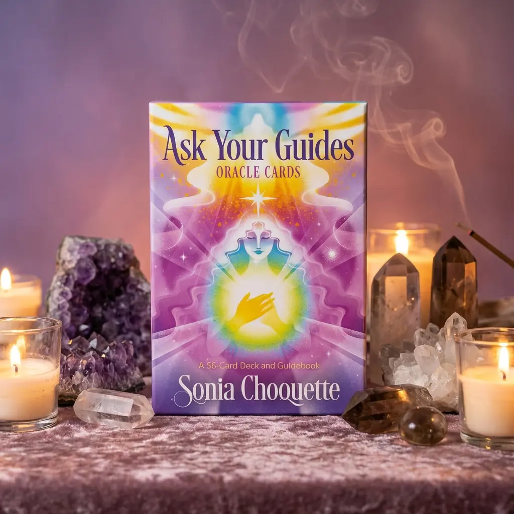 Ask Your Guides Oracle Cards: 56 Oracle Cards & Guidebook;spiritual guidance, intuitive clarity, and divine support