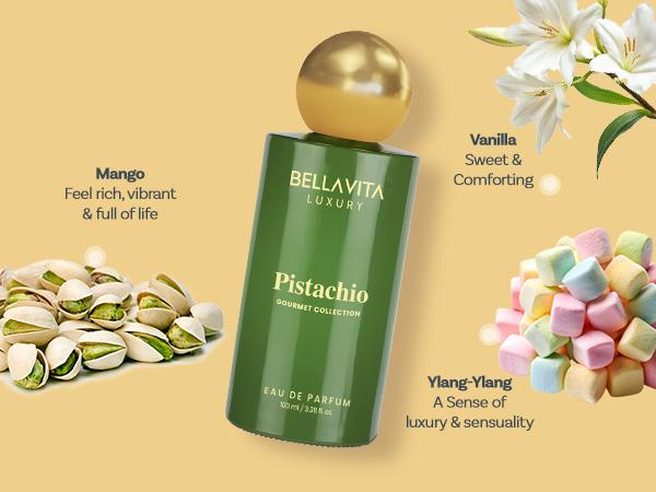 Guilty Pleasure by BellaVita Luxury | 3x100 ml Perfume Set | Honey Oud, Vanilla & Pistachio | Luxury Unisex Perfume for Men & Women | Long Lasting Eau De Parfum with Patchouli, Vanilla, Bergamot, Fruity, Floral, Sweet & Woody Notes | Vegan & Cruelty Free