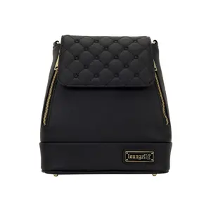 Loungefly The Lilly Black Convertible Mini Backpack & Crossbody Bag