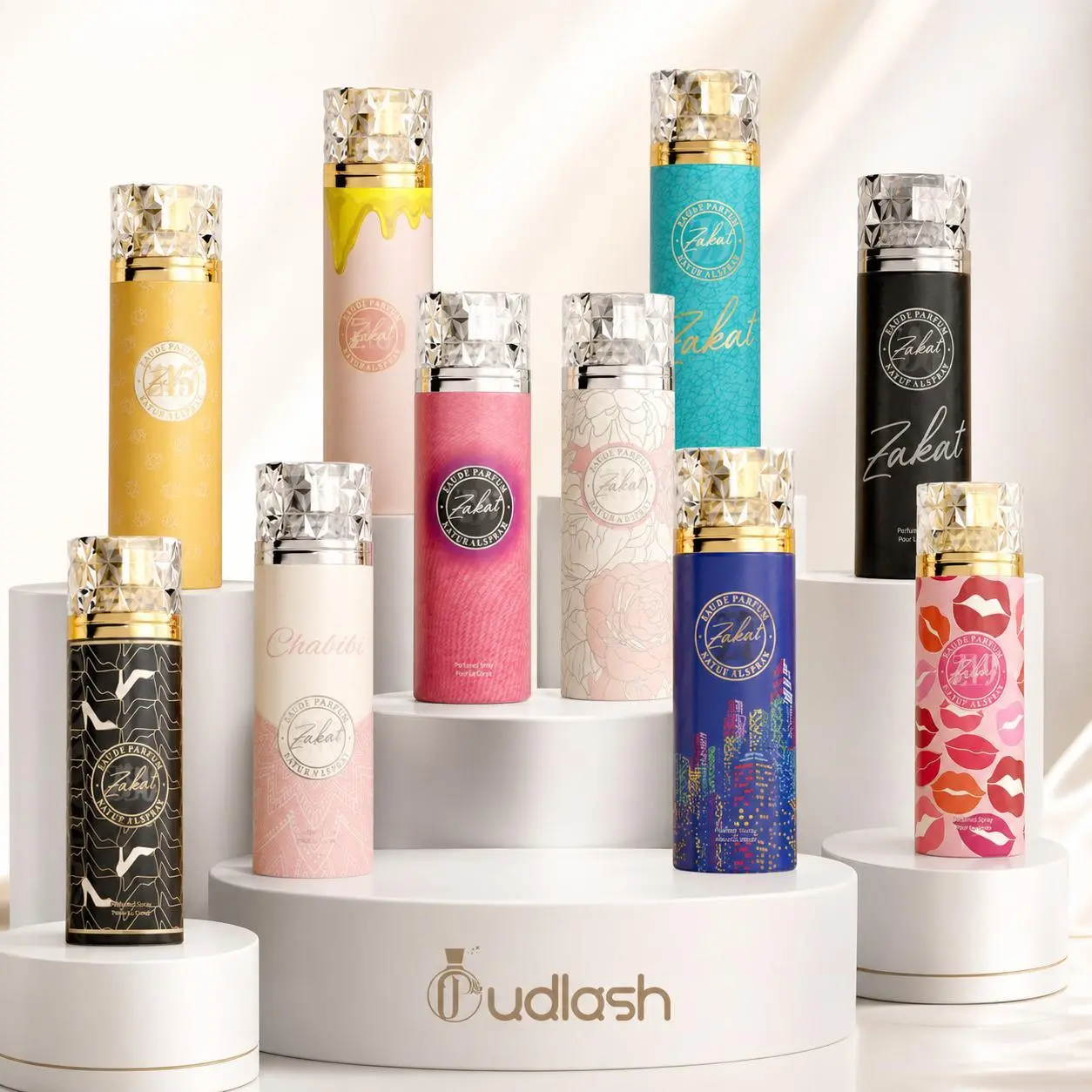 ZAKAT PARFUMS | Zakat Body Spray Pack | Z38 BS + Z6 BS + Z7 BS + Z9 BS + Z15 BS + Z16 BS + Z39 BS + Z19 BS + Z22 BS + Z40 BS | 200 ML | Blackcurrant - Apple - Peach Fragrance Notes