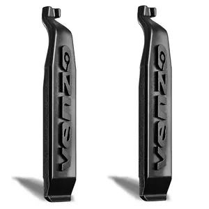 Venzo Bike Bicycle Plastic Grip Tyre Levers Removal Tool - Great to Remove Tire at Ease & Replace The Tubes Without Damaging The Wheels - For Road Mountain BMX Bike Tires