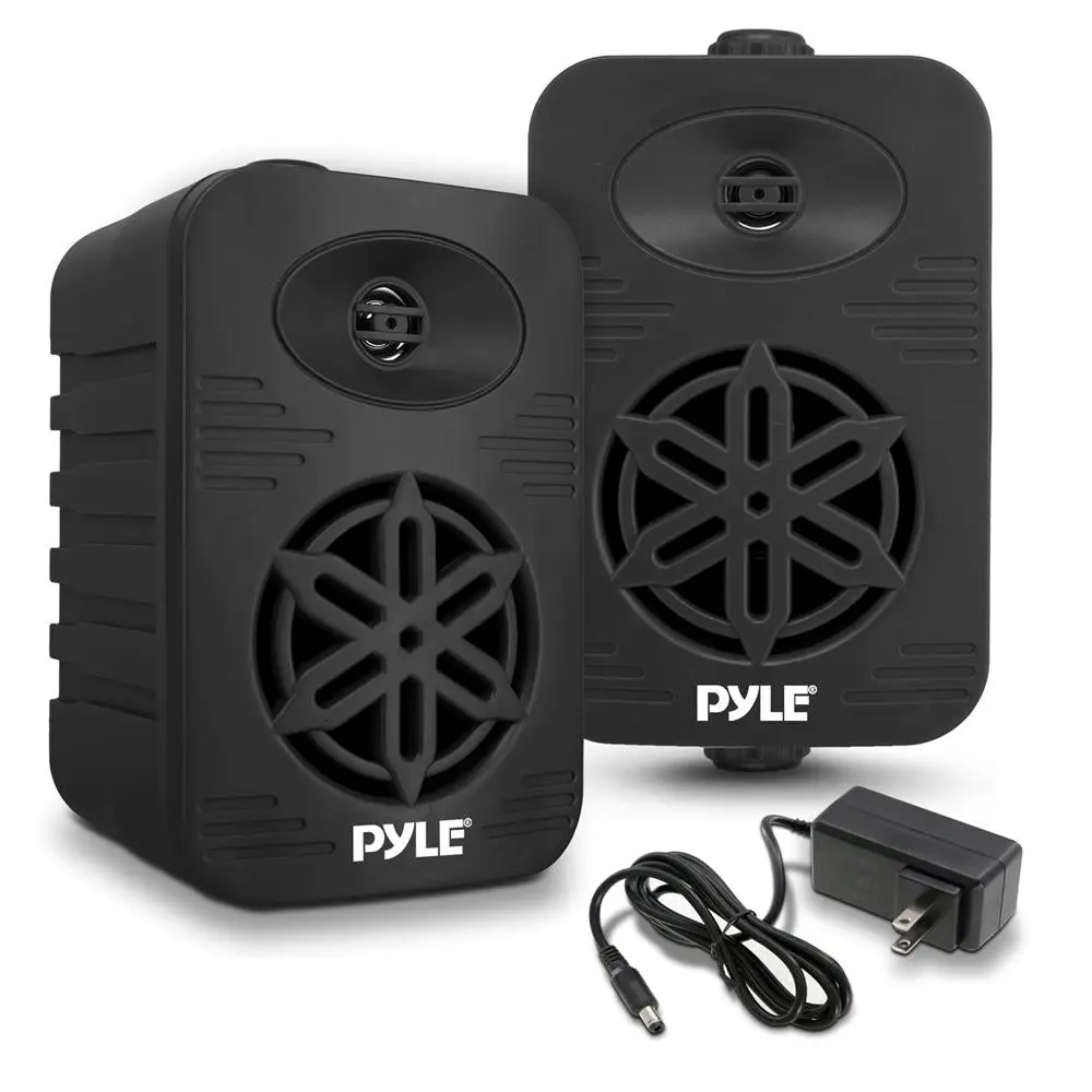 Portable Wireless Speaker - Lightweight Marine Weatherproof Bluetooth Speaker, Multifunctional Outdoor Audio System, Smartphone-Compatible with Included Adapter and Cable
