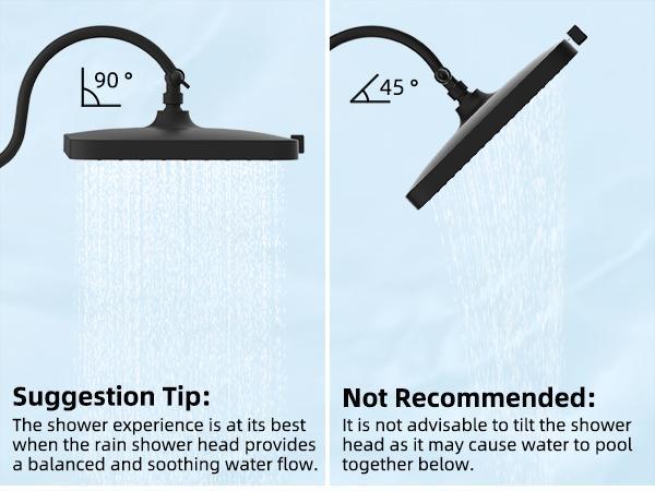 Anylock Upgraded 5-spray 13'' Shower Head for Easy Reach, High Pressure Rainfall Showerhead Combo with 10-mode Handheld Spray, 12'' Extension Arm, 4-way Diverter, 71'' Hose, Showerhead Holder, Black
