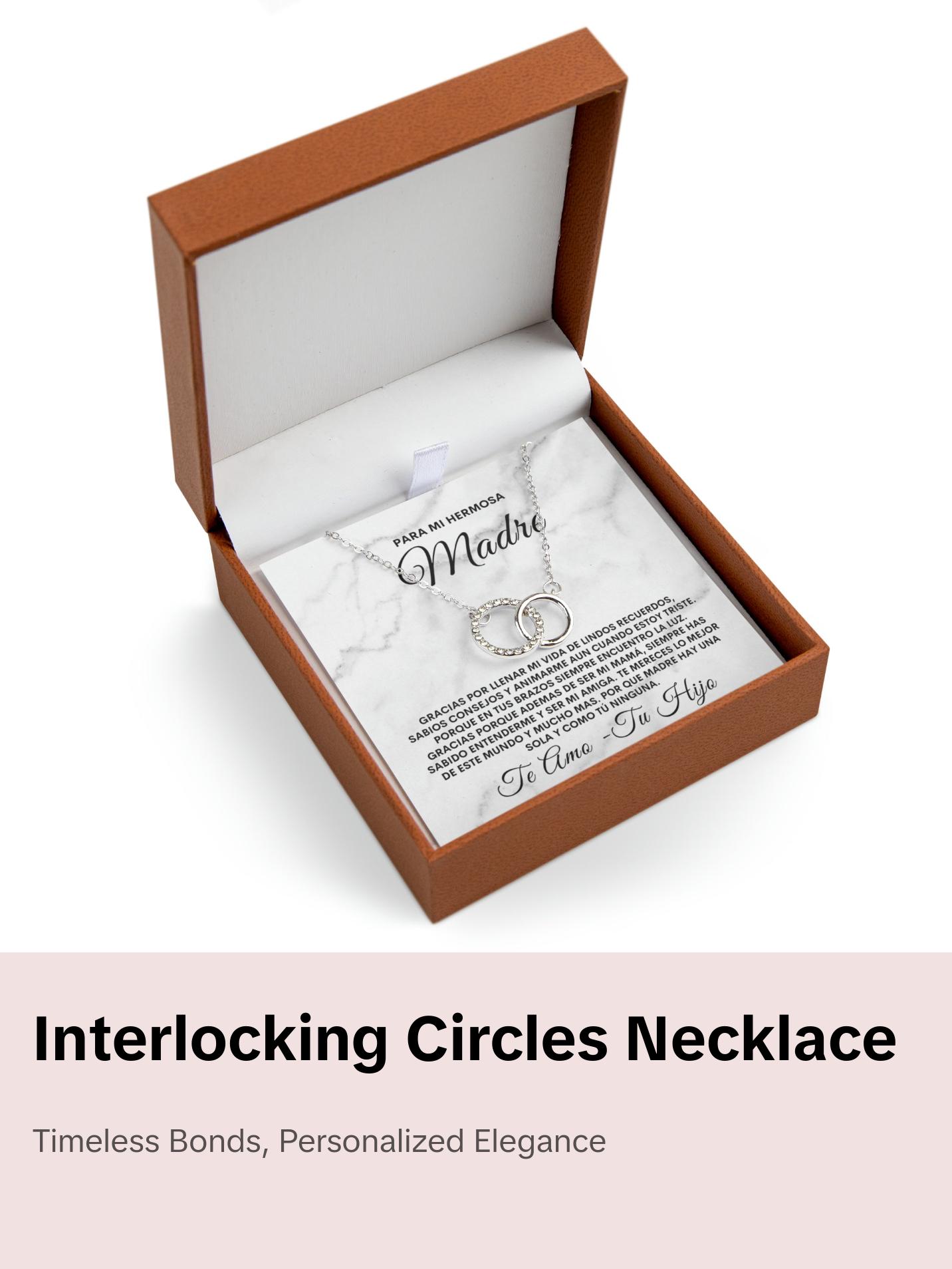 Interlocking Circles Necklace-De Hijo