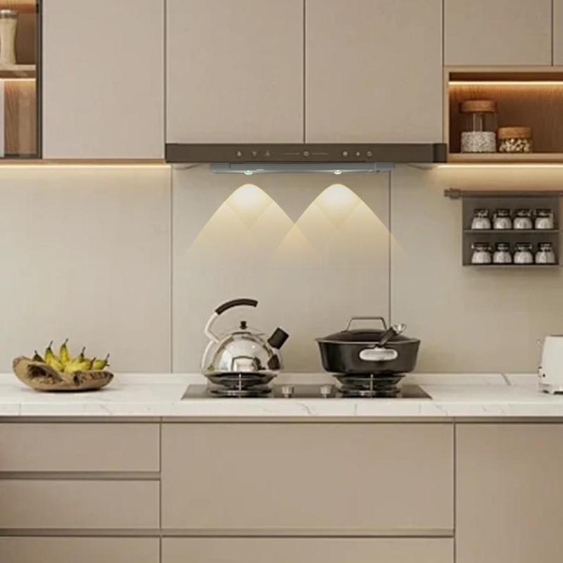 Motion Sensor LED Under Cabinet Light, USB Rechargeable LED Night Light with 3-color Temperature, Dimmable LED Wall Sconce for Indoor Kitchen Stair Modern Night Lights,Bedrooms & Wardrobes,2026 New Year's Gift Motion Sensor LED Under Cabinet Light, USB Rechargeable LED Night Light with 3-color Temperature, Dimmable LED Wall Sconce for Indoor Kitchen Stair Modern Night Lights,Bedrooms & Wardrobes,2026 New Year's Gift