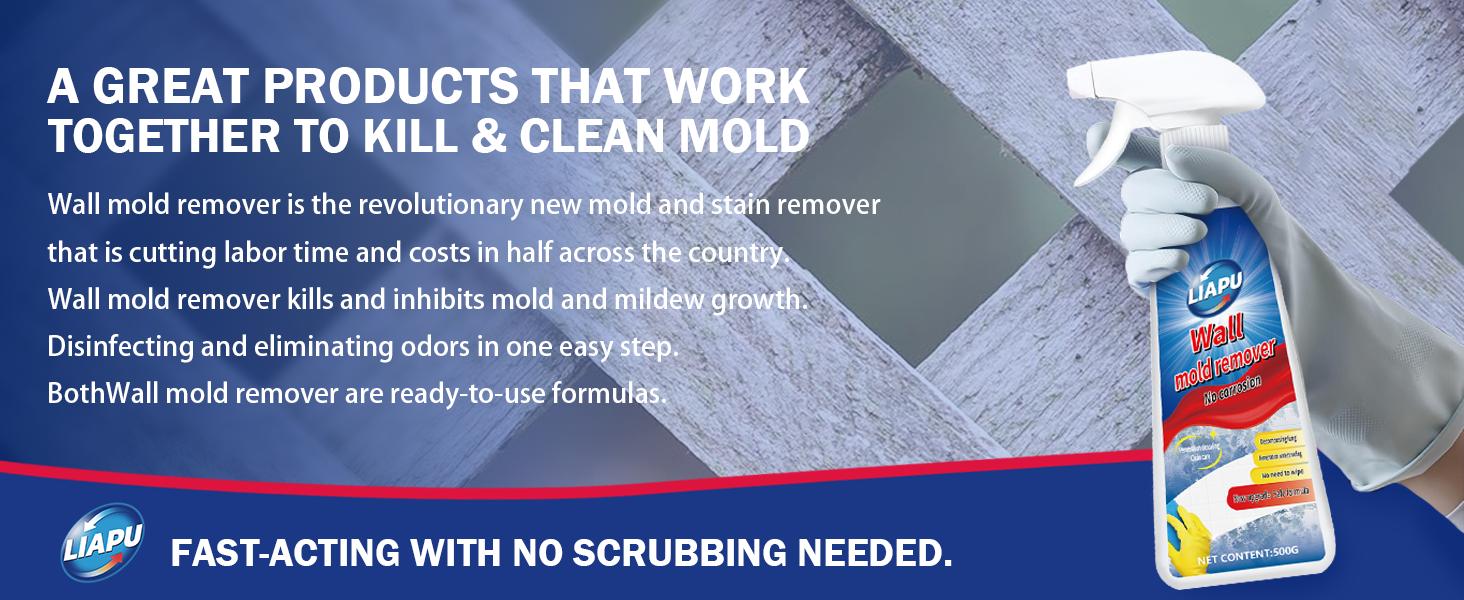 【Liapu】Active mold stain remover  - Prevents Mould Regrowth. Household