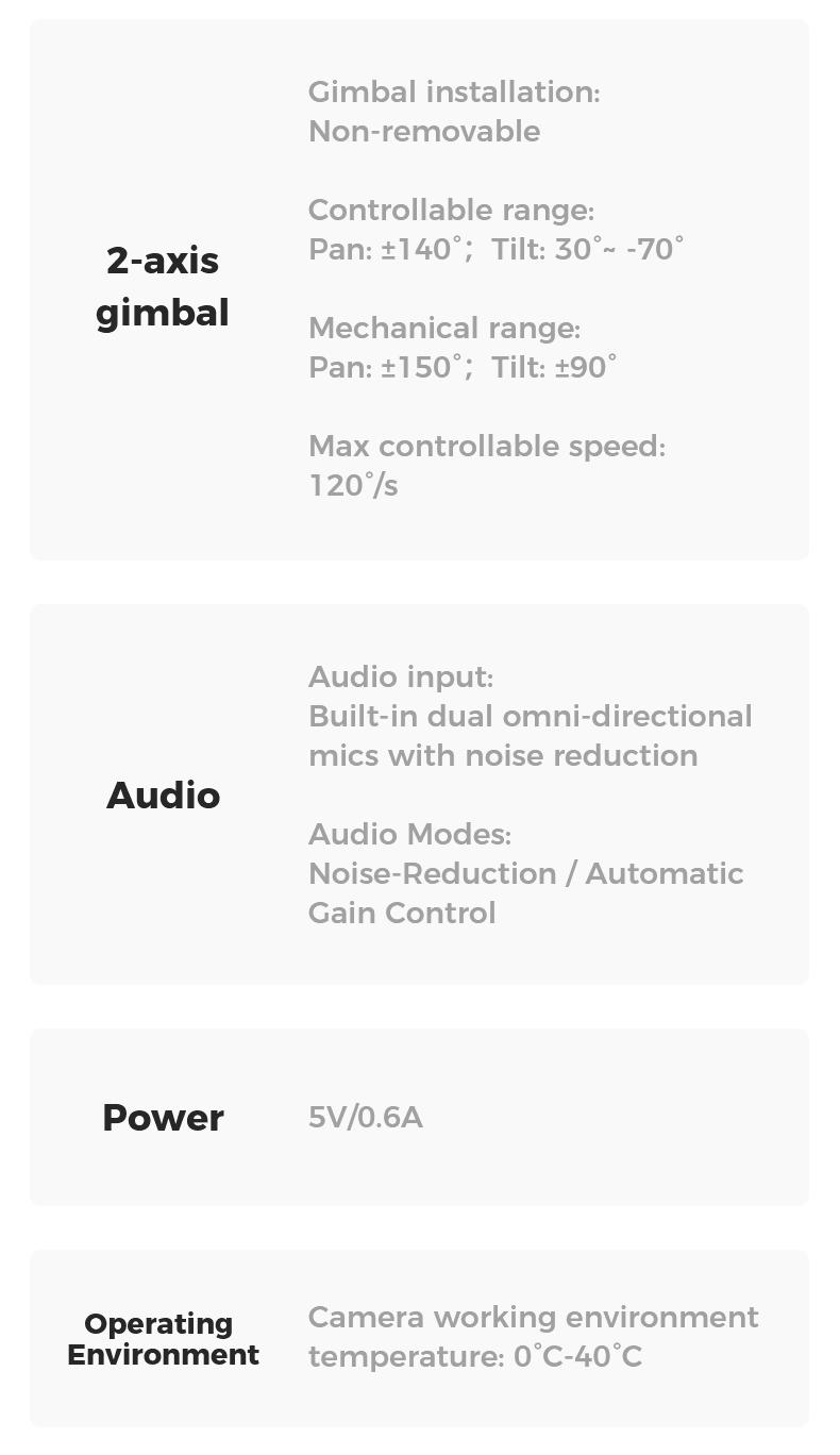 OBSBOT Tiny 2 Lite - Webcam 4K VoiceControl PTZ, Al Tracking Multi-mode & AutoFocus, Web Camera with 1/2" Sensor, GestureControl, 60 FPS, HDR Light Correction, Webcamfor PC, Streaming, Conference wyzewirelesscamera videogames
