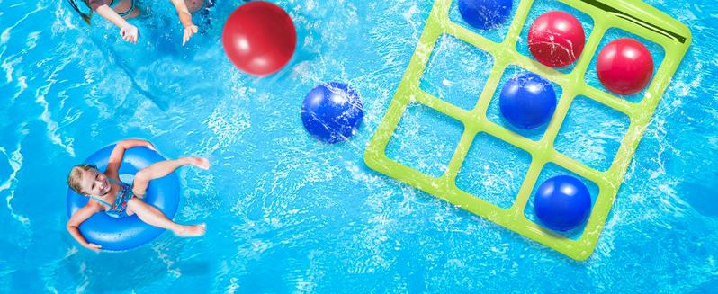 Pool Toys Games Set- Tic Tac Toe Inflatable Pool Toy with 10 Balls - Pool Games for Adults Teens Kids 2-10 Players - Pool Party Decorations Pool Toys Games Set- Tic Tac Toe Inflatable Pool Toy with 10 Balls - Pool Games for Adults Teens Kids 2-10 Players - Pool Party Decorations