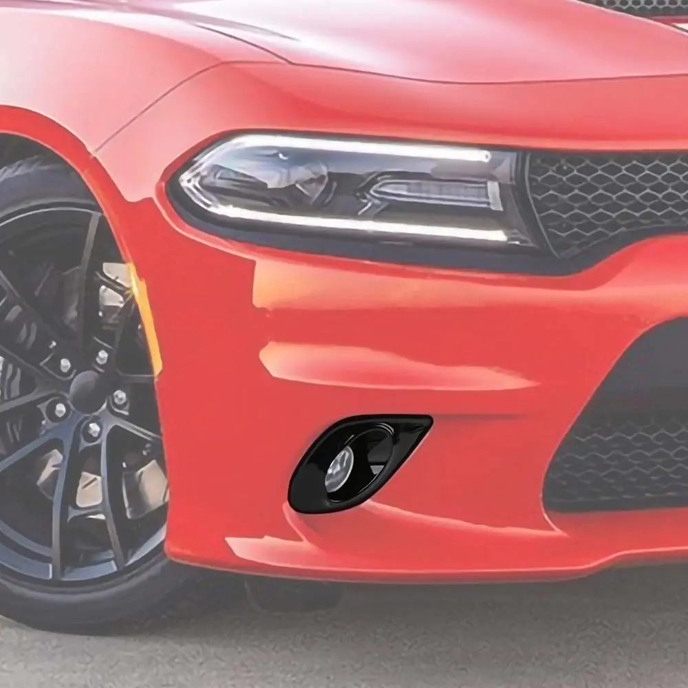 For 2015+ Dodge Charger Front Bumper Fog Light Lamp Decor Cover Trim Bezel - TikTok Shop For 2015+ Dodge Charger Front Bumper Fog Light Lamp Decor Cover Trim Bezel - TikTok Shop