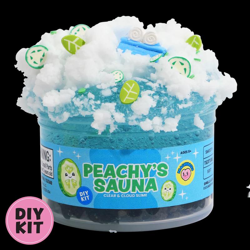 PEACHYBBIES: Choose Your Slime - Premium Scented, 4oz., ASMR, Stress Relief, Fidget Toy, Best-Selling Cloud, Cloud Dough, Bingsu, Butter Slimes....