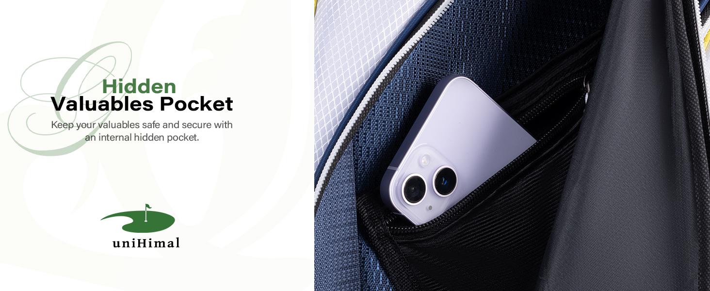 UNIHIMAL Golf Cart Bag with 14-Way Divider Top, Ample Storage Space, Men's Golf Bag with Handles and Umbrella Holder UNIHIMAL Golf Cart Bag with 14-Way Divider Top, Ample Storage Space, Men's Golf Bag with Handles and Umbrella Holder