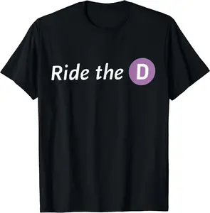 Metro Ride The d Tee T-Shirt