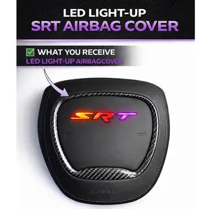 SRT Airbag Cover Replacement for Dodge Charger Challenger Durango SRT Models Custom Design Easy Installation Performance Driven Style
