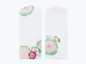Midori Seasonal Envelopes - 005 Flowering Kale Wreath