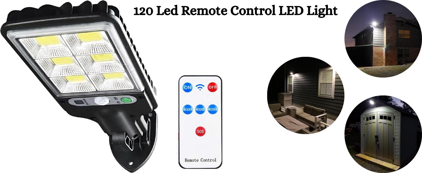 【Tik Tok Top Seller】4-Pack Solar LED Street Lights – IP65 Waterproof, Motion Sensor, 3 Modes (Security/Dim/Highlight) with Smart Remote – Outdoor Pathway & Backyard Lighting