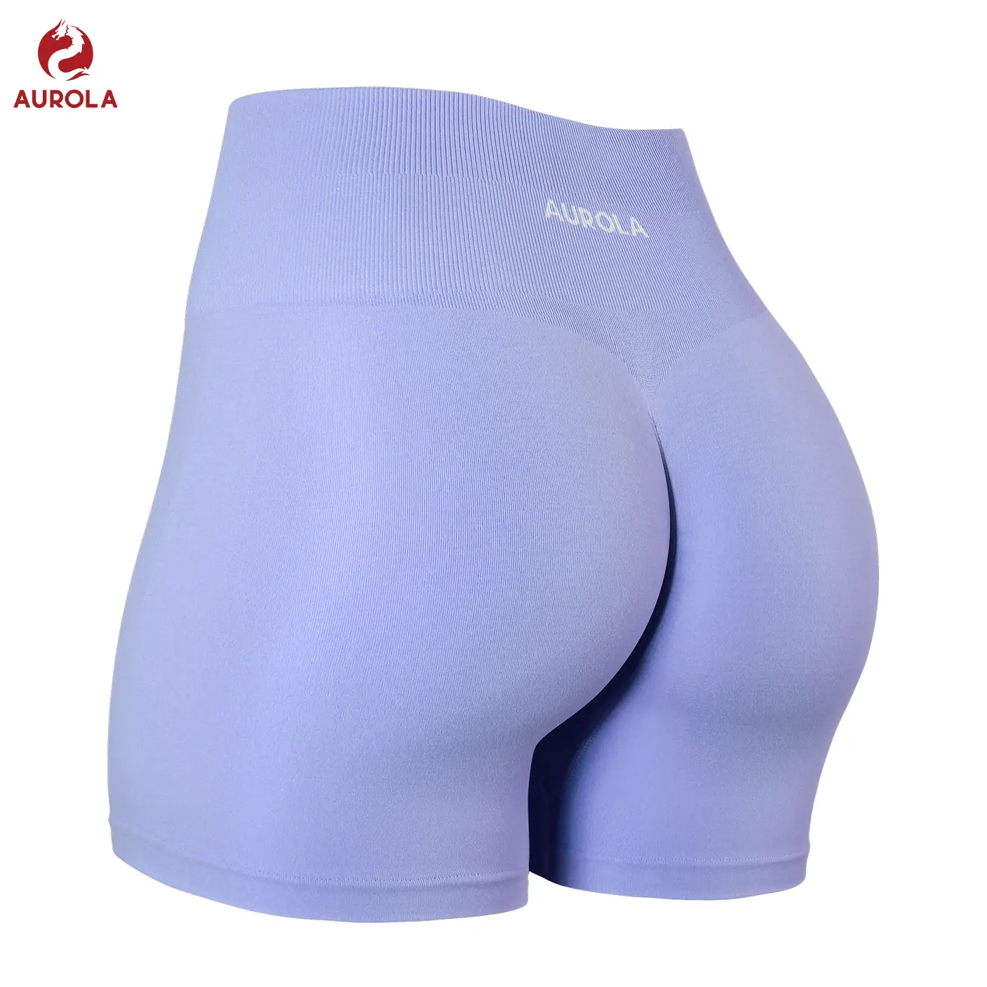 AUROLA Dream Workout Shorts for Women Roll Up,Seamless Soft Smooth Gym Yoga Scrunch Active Shorts,May not squat proof tiktokshopbacktoschool