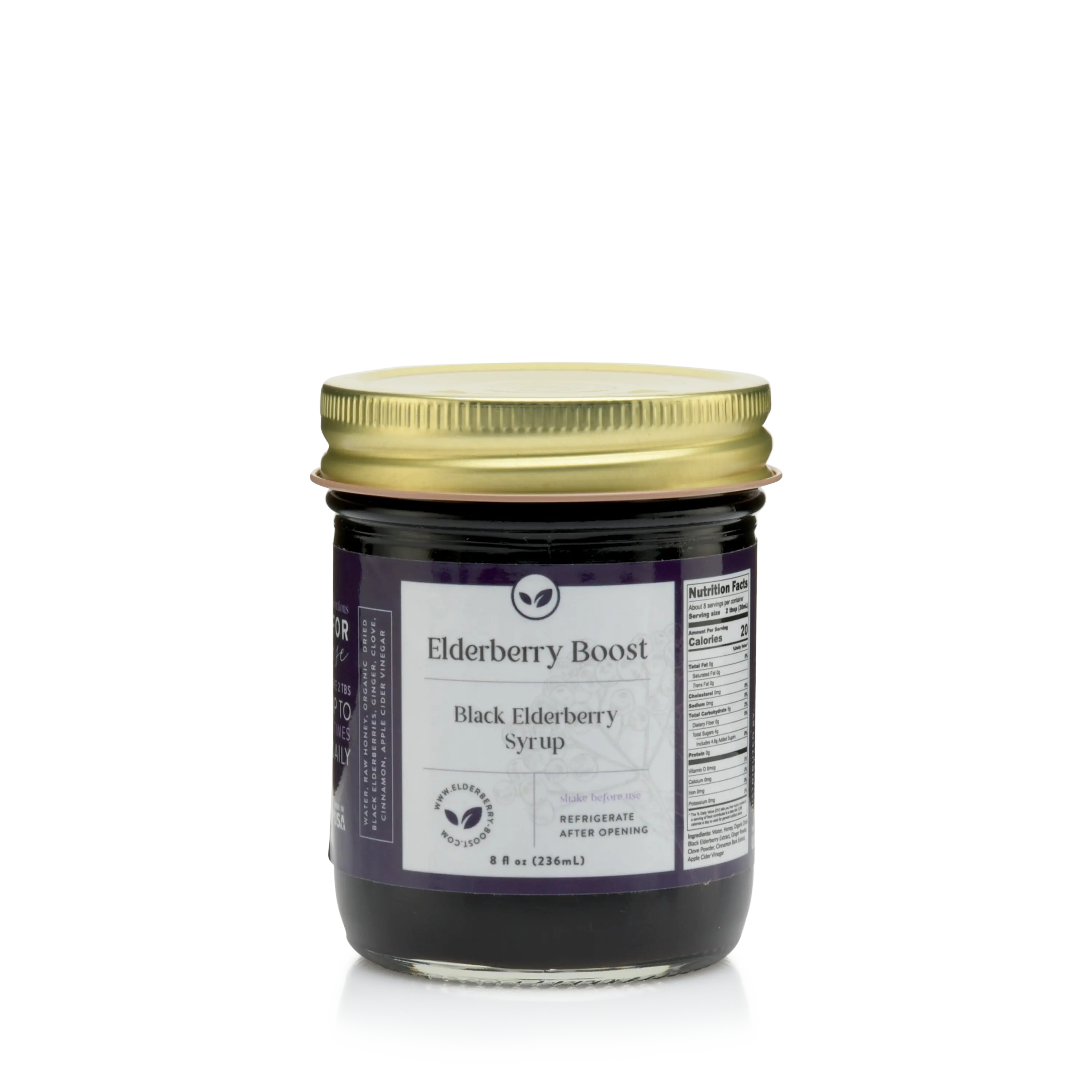 All Natural Elderberry Boost (8 oz)