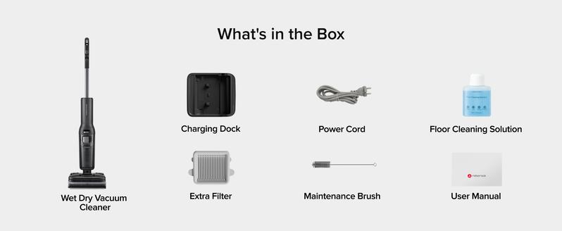 Roborock F25 series Ultra Steam Wet Dry Vacuum Cleaner, 356°F Steam Mop & 187°F Hot Water Cordless Vacuum Mop All in One, Floor Washer with Blue Light, 194°F Self-Cleaning, 180° Lay-Flat, AI Assitant Wheels #TikTokShopJumpstartSale #ces