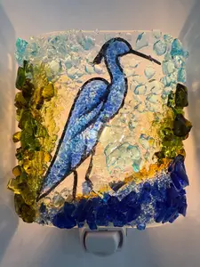 Blue Heron Night Light