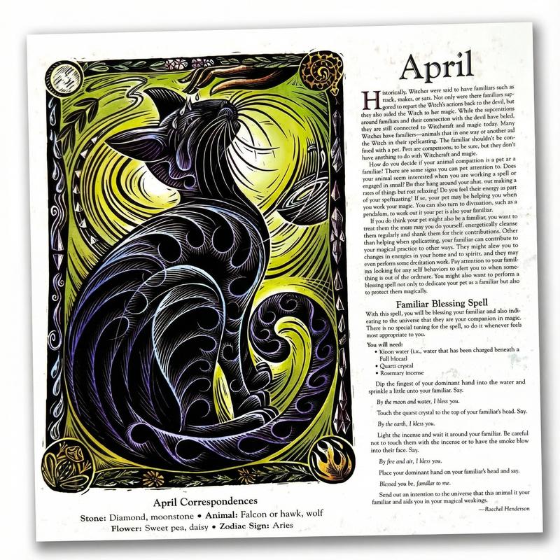 2026 Witches Calendar 12x12 - Moon Phases & Spells Wall Planner - Gothic Home Decor Art for Witchy Aesthetic