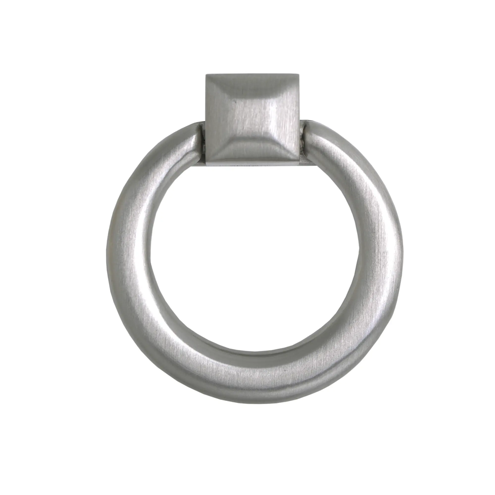Utopia Alley HW280-HW282XX Anello Cabinet Ring Pull Knob - Vintage Cabinet Hardware with Hand, 1.6"