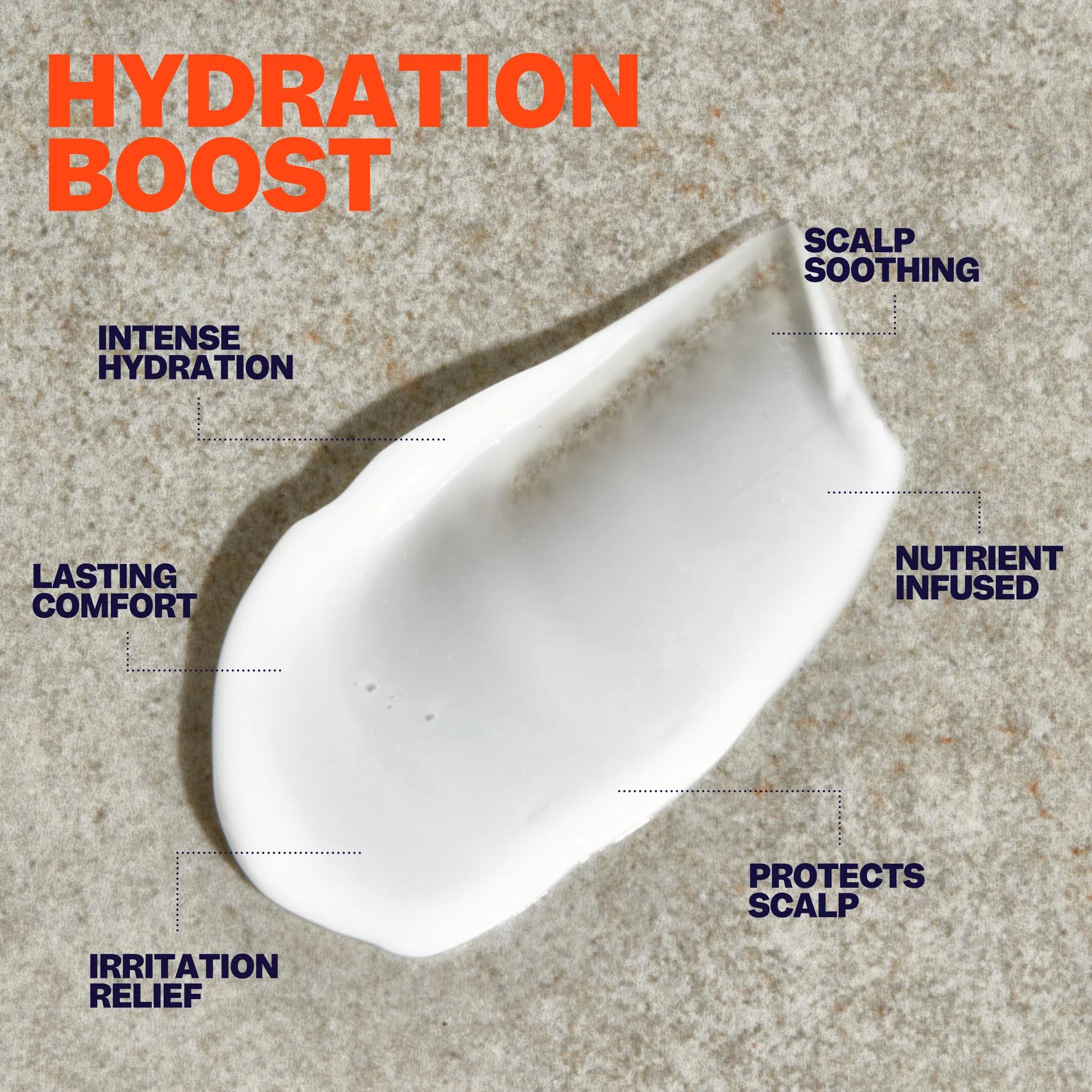 Freebird Refreshing Scalp Moisturizer - 50ml Hydrating Matte Finish Soothing Head Lotion with Hydrolyzed Collagen Jojoba Oil Avocado Butter & Vitamin E - Haircare