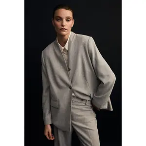 H&M Lapelless blazer