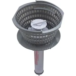 Lily Chemical Dispenser, Pentair Dynamic IV,w/ Basket,Dark Gray