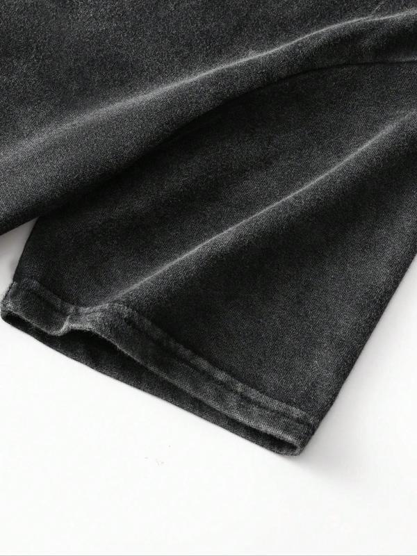 Hakari Kinji JJK Anime Double Printed Season 3 Vintage Washed Oversized T-Shirt & Hoodie – Heavyweight Cotton Unisex Streetwear Shirt, Manga Style Graphic Tee for Anime Fans