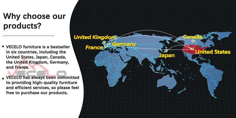 VECELO 3 Pieces Bedroom Set Bed Frame with Nightstands Set Metal Platform Queen Size, Bed Frame with Headboard, Steel Slat Support, No Box Spring Required, Easy Assembly, Twin/Full/Queen, Black/White