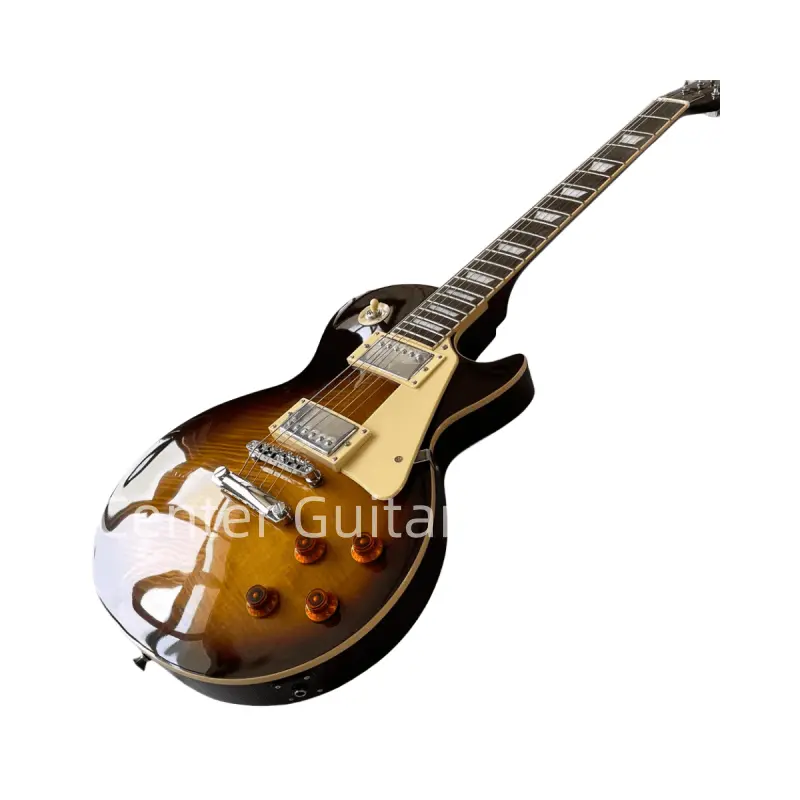 Custom Electric Guitar,Mahogany Body, abr-1 bridge,Gold Hardware, Free delivery