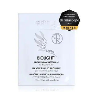 REPÊCHAGE Biolight® Brightening Sheet Mask - Single Sheet Mask with Alpha Arbutin & Seaweed Extracts for Brighter Skin