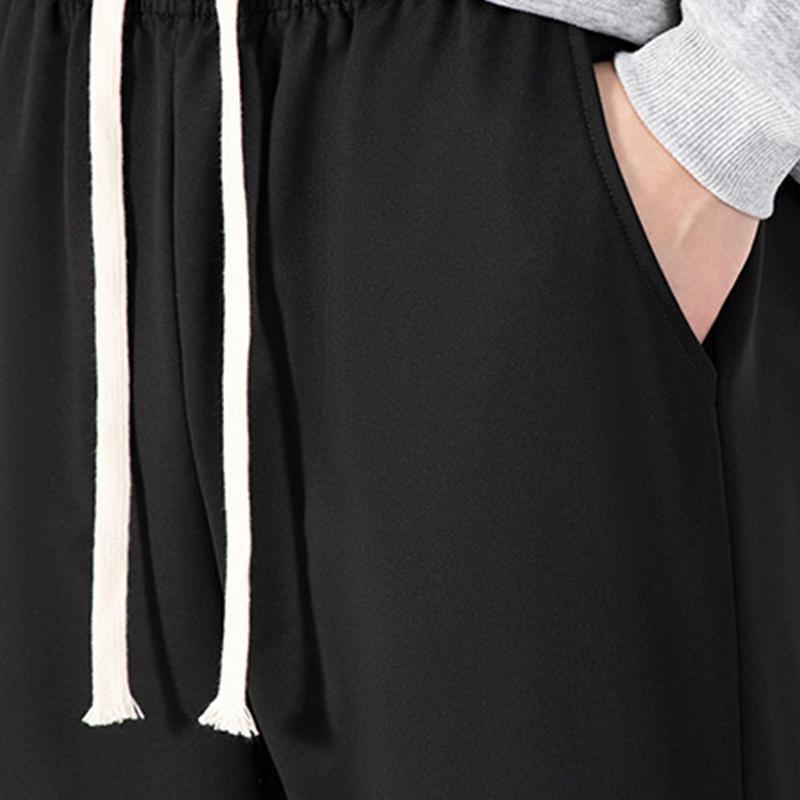 Classic unisex jogger pants three-piece set — regular fit suitable for all seasons; ideal for business casual, parties/vacations, and home leisure; solid-color straight-leg athletic joggers. Classic unisex jogger pants three-piece set — regular fit suitable for all seasons; ideal for business casual, parties/vacations, and home leisure; solid-color straight-leg athletic joggers.