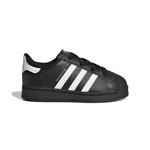 adidas Superstar Core Black Cloud White Gold (TD) EF5396 New Sneakers