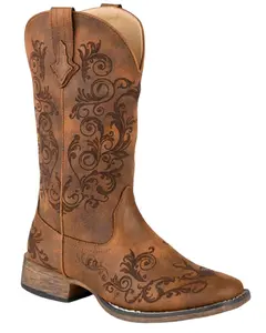 Women's Bailey Laser Western Boot Square Toe - 09-021-1903-3475 Ta