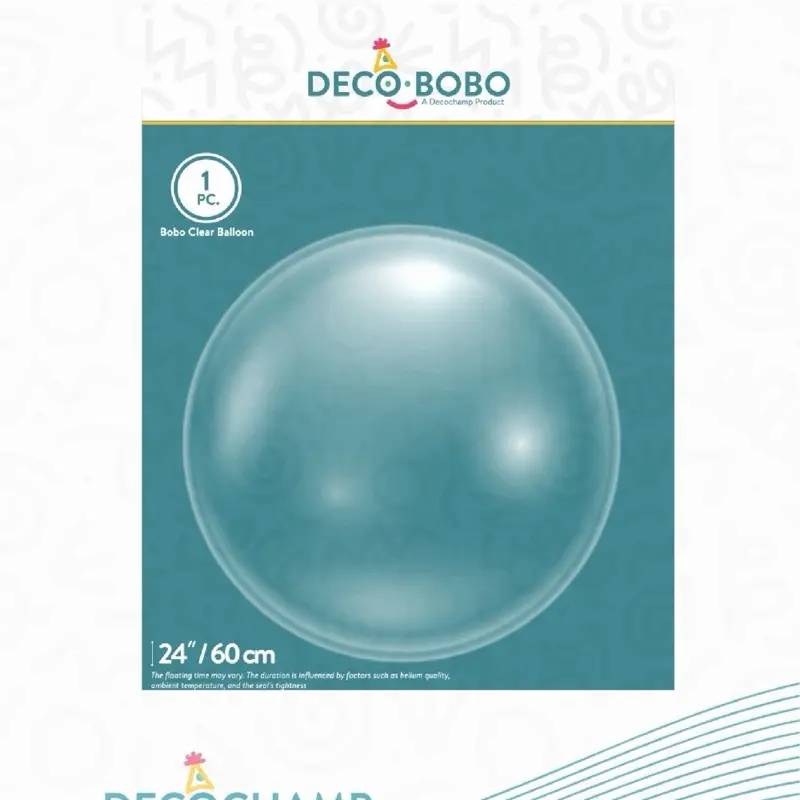 Decobobo DECOCHAMP 24" Clear Bubble (Single Pack) (No Returns)