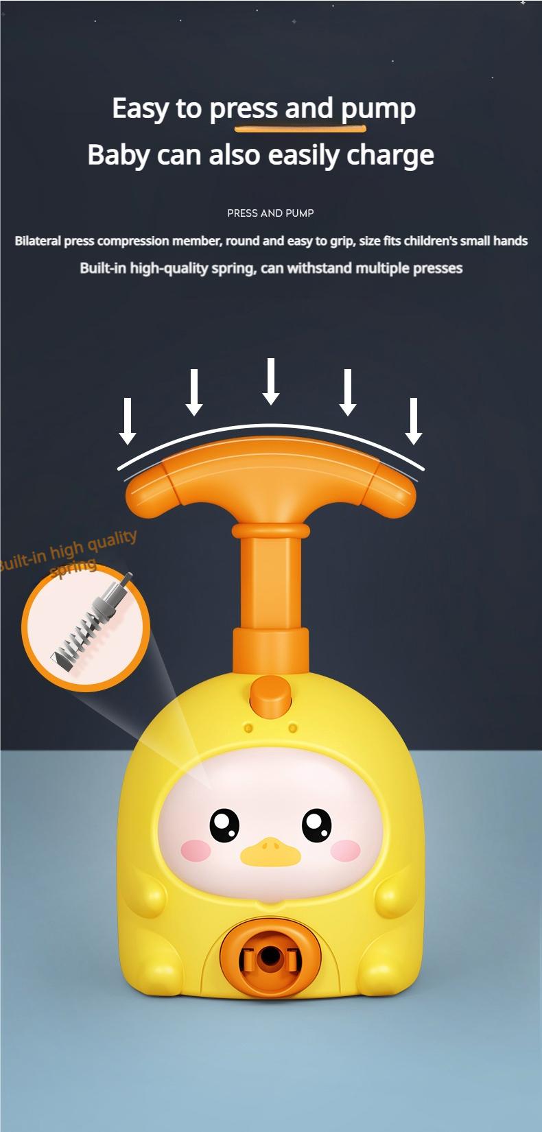 Children's Balloon car,early education and intelligence,Animal aerodynamic balloon car, pressing car interactive toy,flying balloon toy Boost imagination, sharpen focus, & build hands-on skills And it also helps to exercise the child's body.