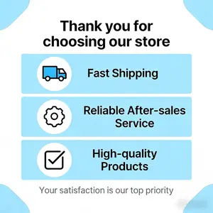 Thank you for choosing our store. We will provide you with fast shipping, reliable after-sales service, and high-quality products.