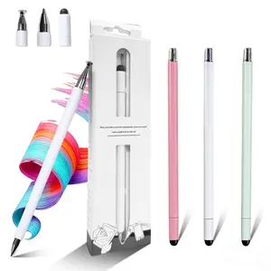 3 in 1 Stylus Pens for Touch Screens, High Sensitivity & Precision Capacitive Stylus for Apple iPad iPhone Tablets Samsung Galaxy All Universal Touchscreen Devices