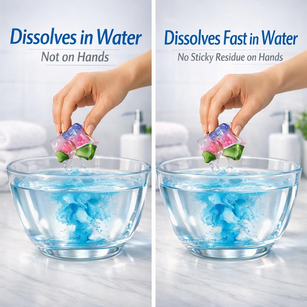 5-in-1 Laundry Detergent Pods (50 Count) with Coconut Sea Breeze Scent Booster – Toss & Wash Heavy Duty Stain Remover Pods