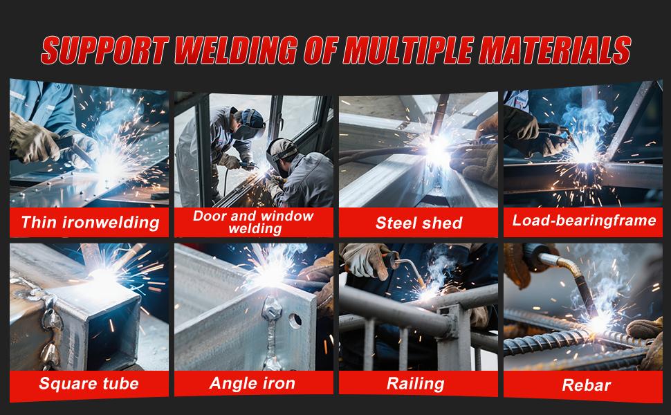 Futelo MIG-145 145A 110V Gasless Flux Core MIG Welder Machine 3-in-1 Flux MIG STICK TIG Welding Kit with 10 Accessories for Home DIY Indoor & Outdoor Repairs Stainless Steel Iron Steel Welding