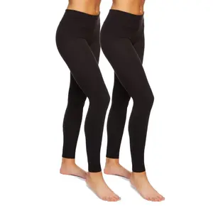 Sueded Athletic Leggings 2-Pack Sueded Athletic Leggings 2-Pack
