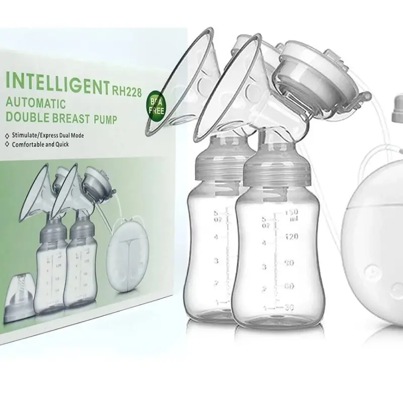 Electric breast pump Double Electric breast pump Feeding Comfort pain free powerful Suction