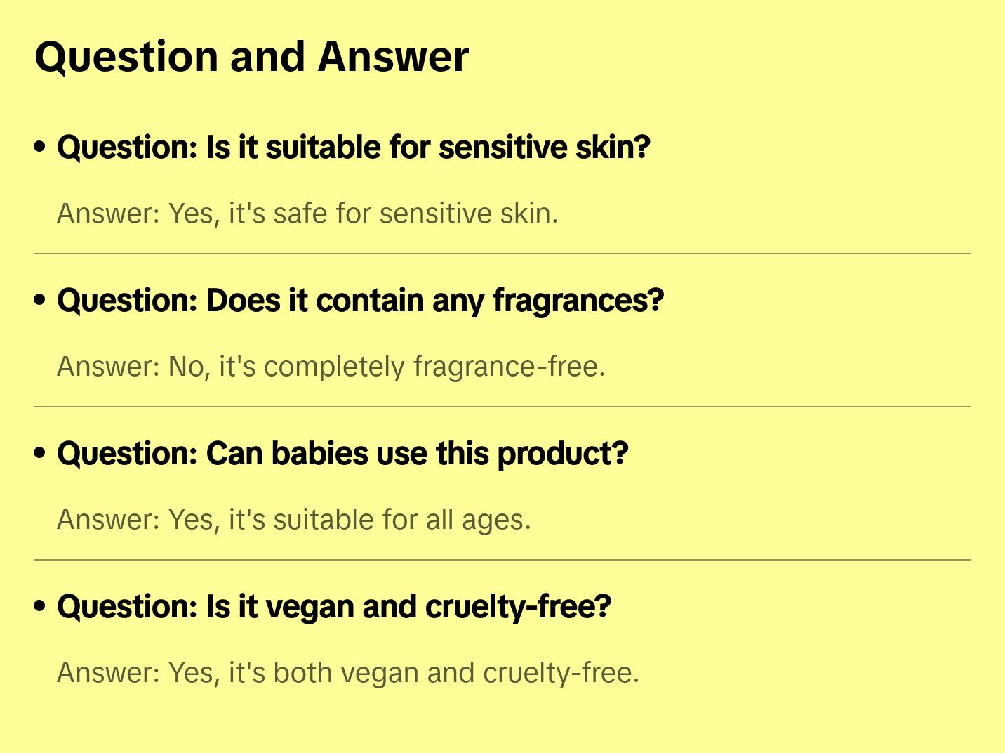 Unscented Body Butter