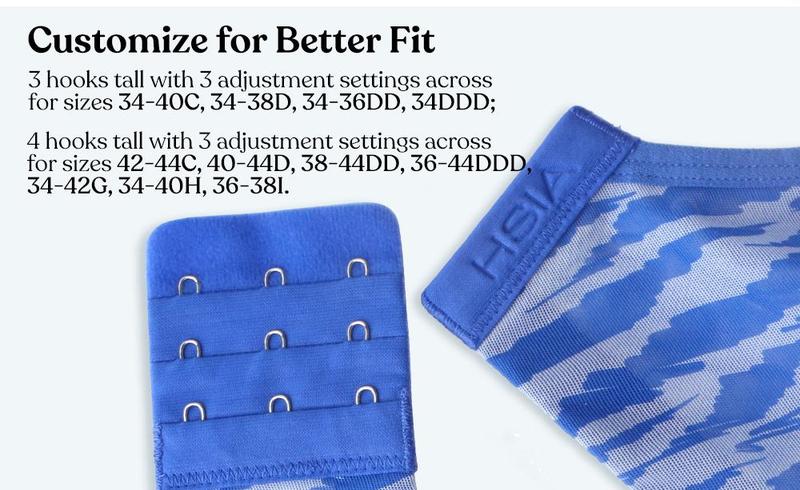 HSIA Zebra Wild Breathable Unlined Plus Size Soft Mesh No Padding Underwire Women Bra