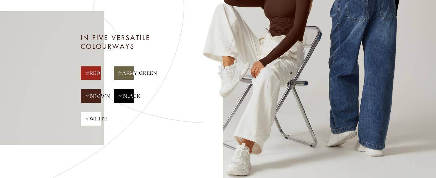 QINSEN Women's Sexy Open Back Long Sleeve Shirts High Neck Double Lined Tees Fitted Going Out Tops