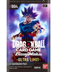 Bandai Dragon Ball Fusion World FB04 Ultra Limit Booster Pack