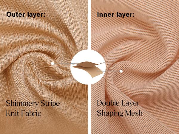 Popilush Built-in Shapewear Mini Slimming Cocktail Dress  Women's Sleeveless Style Sexy Satin Square Neck Tummy Control with Inbuilt Bra Casual