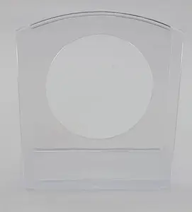 Plastic Poker Chip Stand With Air Tite CLEAR